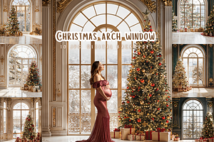 Christmas Arch Window Bundle