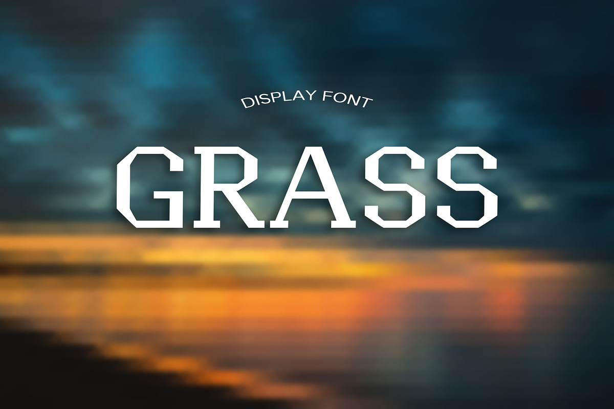 GRASS font