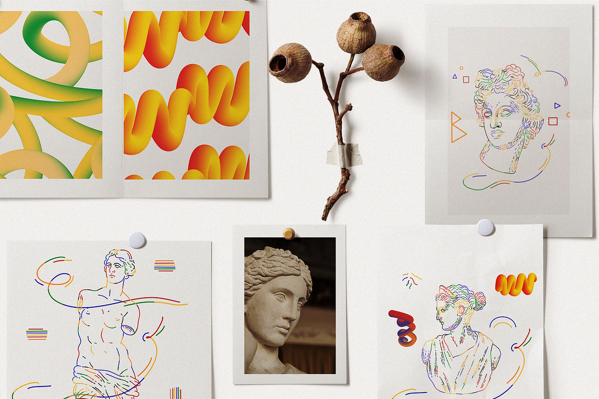 MODERN ANTIQUITY, a Person Illustration by Natali Batu (Photo 7 of 11)