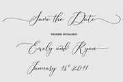 Camelia Calligraphy Modern, a Script Font by Teweka (Thumbnail 3 of 11)