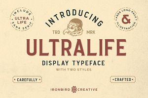 Ultralife Typeface