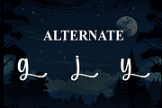 Night | Script Font, a Handwritten Font by Scratchones (Thumbnail 8 of 9)