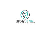Higgins Family Dental, a Branding & Logo Template by luckydesigner (Thumbnail 4 of 4)