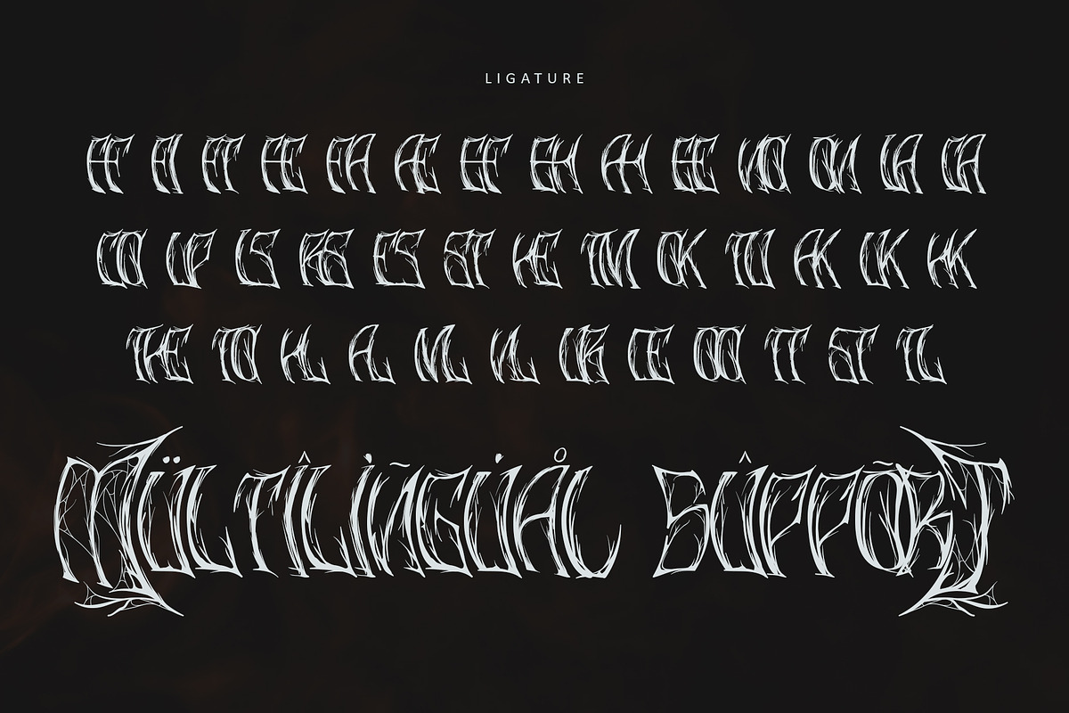 Dark Majesty, a Blackletter Font by Letterara (Photo 9 of 10)