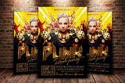 Punk Rock Party Flyer Template, a Flyer Template by MergeIdea (Thumbnail 2 of 3)