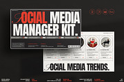HUGE | Social Media Manager's Kit, a Presentation Template by ArtisanaAura (Thumbnail 1 of 10)