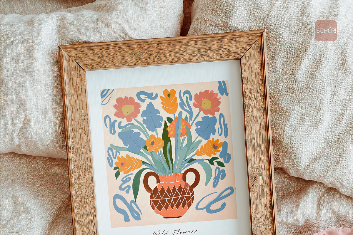 POWDER ROSE | Frame mockup set, a Household Mockup by SCHÉRI (Photo 8 of 12)