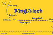 SpinSpark Playful Font, a Handwritten Font by Dipto design (Thumbnail 5 of 6)