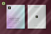 Letter Publication System · Affinity, a Magazine Template by Sasha Lantukh (Thumbnail 5 of 11)