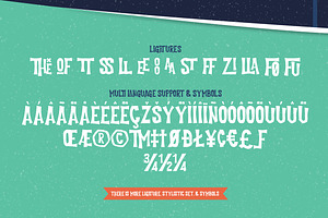 Cutlass Typeface Bonus