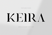 Keira Serif | Simple Elegant Font, a Serif Font by Youthlabs Studio (Thumbnail 1 of 20)
