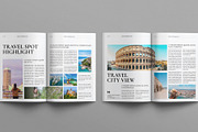 Digital Travel Magazine Layout, a Magazine Template by E-Type (Thumbnail 3 of 7)