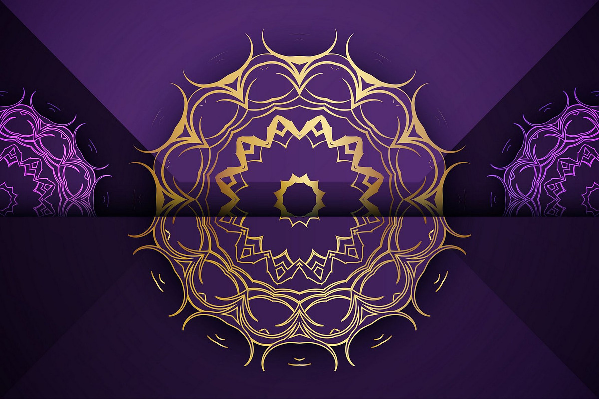 Mandala Vector Pattern Graphics Pack, a Background Graphic by NJ Himel (Photo 47 of 91)