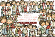 Romantic Easter Couple Clipart, an Illustration by DreamArtGraphic (Thumbnail 1 of 4)