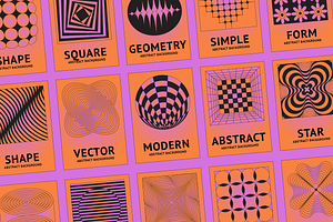 Abstract Geometry - Prints, Elements