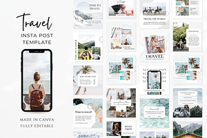 Travel Instagram Post Templates