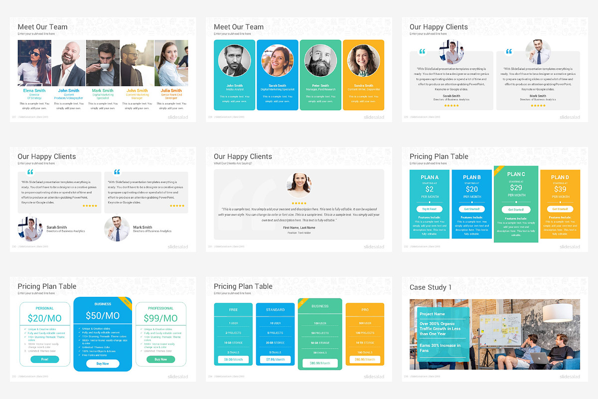 Top Digital Marketing Proposals PPT, a Presentation Template by SlideSalad (Photo 31 of 32)