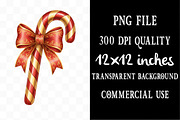 Red Gold Christmas Decoration Clipar, an Illustration by Designking (Thumbnail 4 of 5)