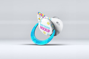 Baby Pacifier Mock-Up, a Product Mockup by Xtrahive