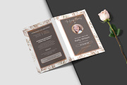 Funeral Program And Prayer Card, a Brochure Template by crazyOWL (Thumbnail 2 of 8)