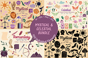 Celestial Retro Clipart Bundle, an Object Illustration by Ginny and Sam (Thumbnail 1 of 8)