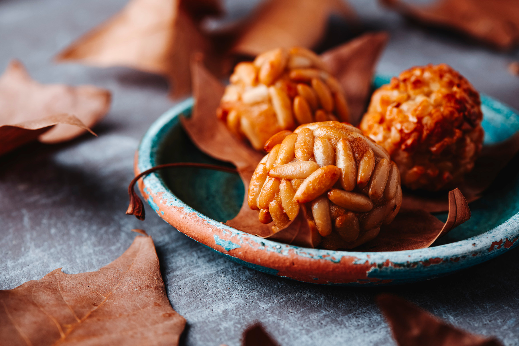 assorted Catalan panellets for All Saints Day, a Photo by Nito