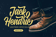 Hadnich - Modern Script, a Script Font by Arterfak Project (Thumbnail 5 of 16)