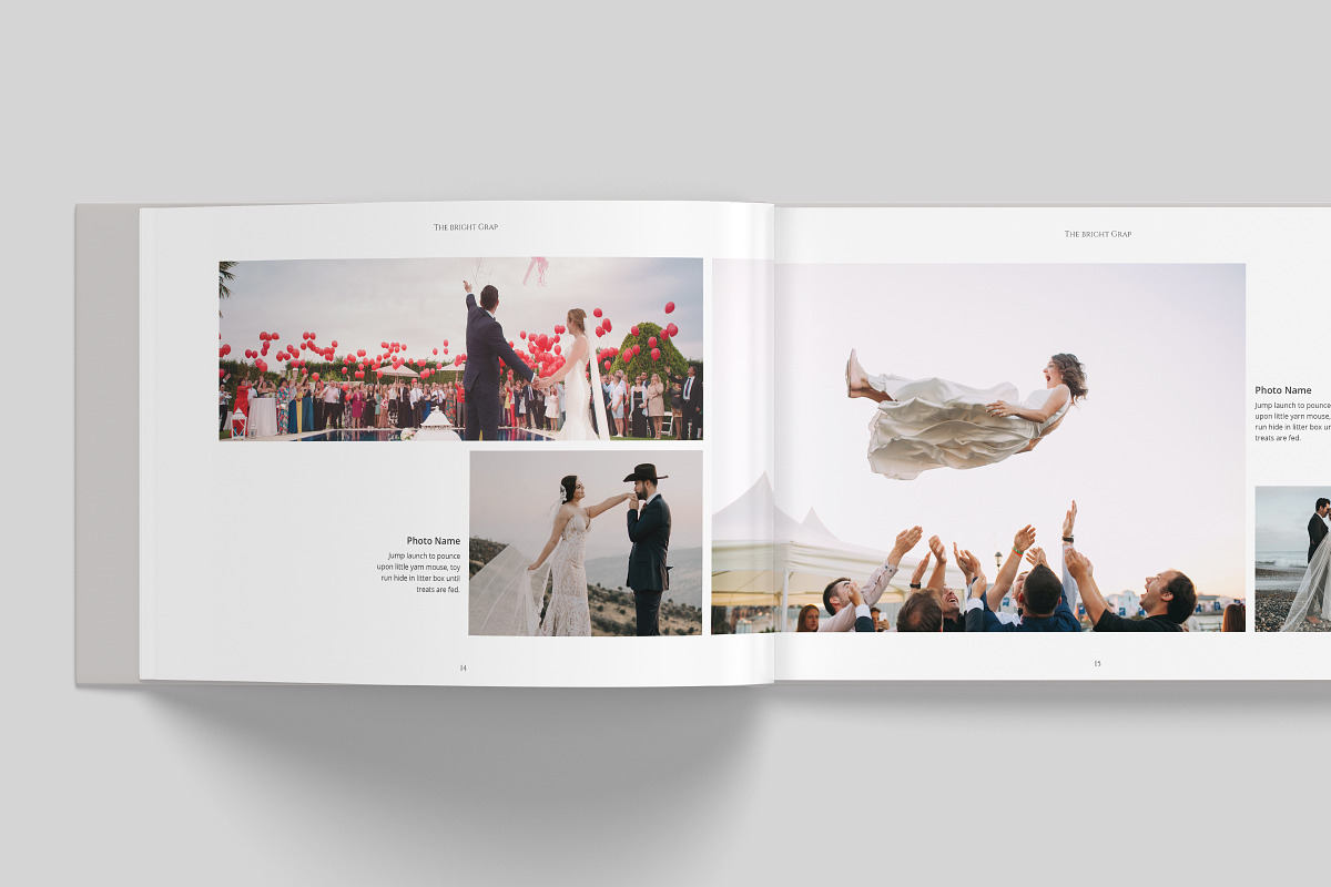 Photo Book / Album or Portfolio, a Brochure Template by TheBrightGrap (Photo 9 of 22)