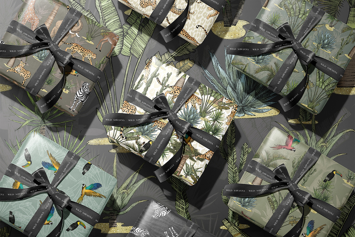 Wild Savanna - Pattern Collection, a Pattern Graphic by Alisa Fimen Design (Photo 2 of 8)
