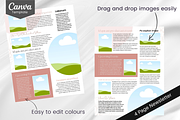 Yoga Class Newsletter Canva Template, an Email Template by PixelCraft (Thumbnail 3 of 16)
