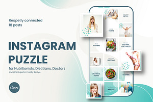 Instagram Puzzle for Nutritionist