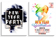 New Year Party Flyers Bundle - Vol 1, a Flyer Template by Allies Interactive (Thumbnail 7 of 7)