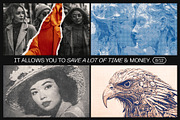 12 Photo Effect Templates, a Layer Style Add-On by iDoodle Studio (Thumbnail 5 of 6)