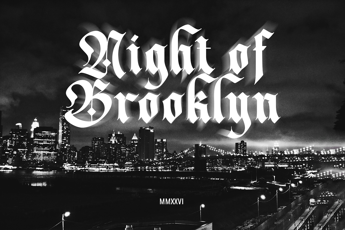 Dark Whisper – Fierce Blackletter, a Blackletter Font by Almarkhatype (Photo 2 of 10)