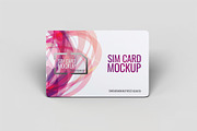 Sim Card Mock-Up, a Product Mockup by Se٧enStudio (Thumbnail 6 of 7)