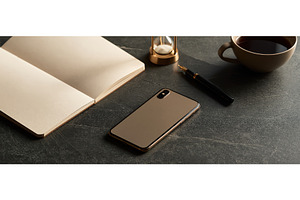 Luxury Executive Desk Flatlay With, a Business Photo by piter.goskov