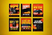 Electronic Social Media Pack, a Flyer Template by The Good Store (Thumbnail 1 of 4)