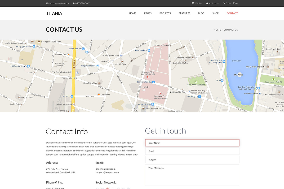 Titania - Multipurpose PSD Template, a Websites & App Template by TemPlaza (Photo 9 of 53)