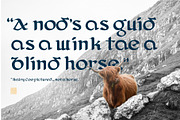 Caledonian, a Font by Loudoun Design Co. (Thumbnail 5 of 6)