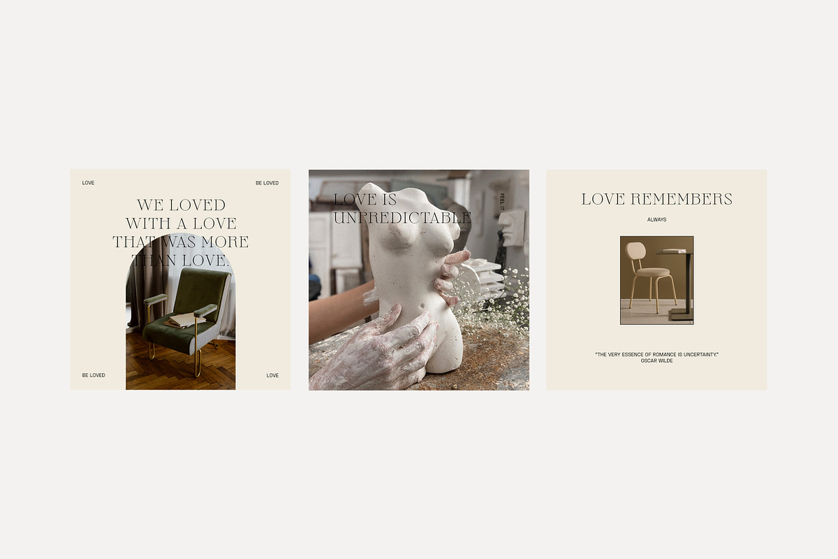 CANVA PS Instagram Templates Posts, a Social Media Template by Love Radiation Studio (Photo 7 of 18)