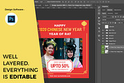 Chinese New Year of Rat Story + Post, a Social Media Template by Typoerba (Thumbnail 5 of 6)