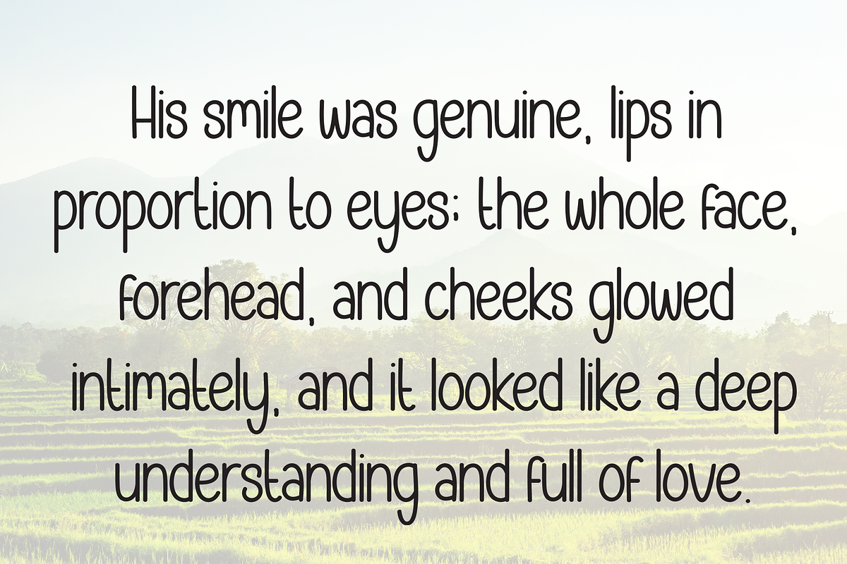 Simple Home | Script Font, a Script Font by Scratchones (Photo 6 of 8)