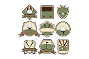 Collection of golf sport club, an Object Graphic by pikepicture (Thumbnail 1 of 3)