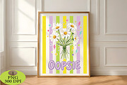 Oopsie Daisy Striped Sublimation, an Animal Illustration by Daily.Designs (Thumbnail 5 of 6)
