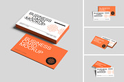 Business Card Mockup, an Advertising Mockup by AnasStudio (Thumbnail 1 of 5)