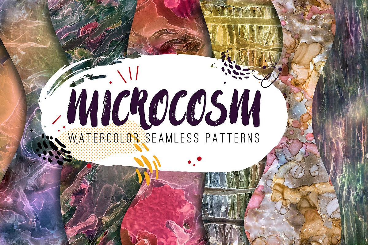 Microcosm: 25 seamless patterns, a Pattern Graphic by Shusha Guna Art (Photo 1 of 10)