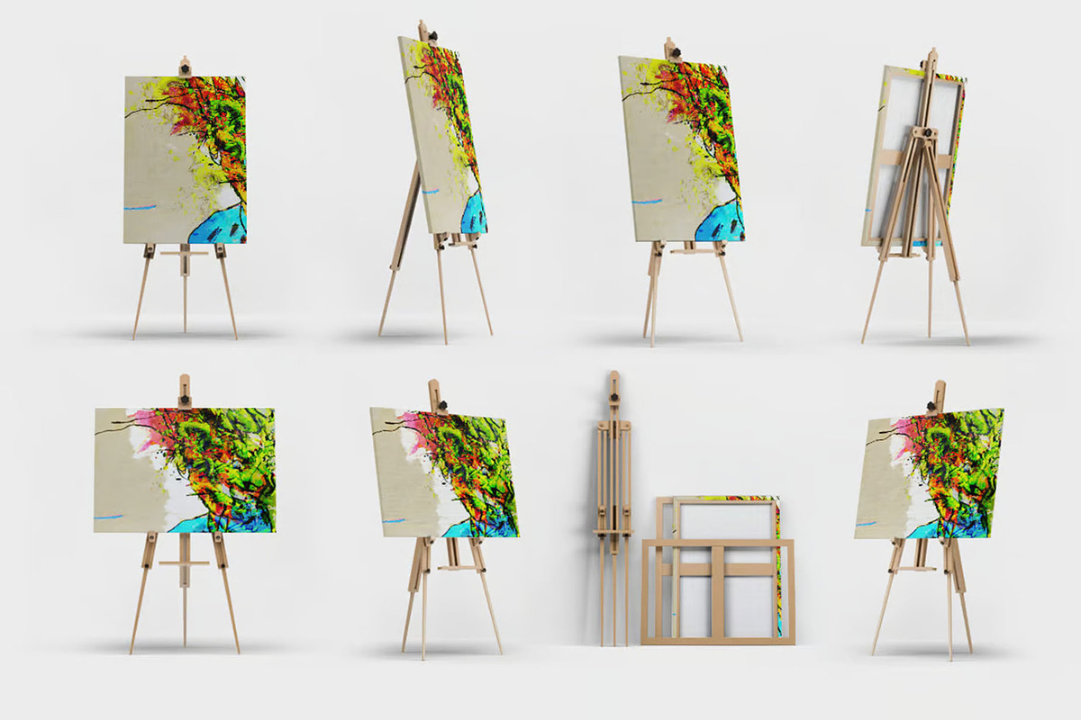 Picture Art Mock-Up, an Advertising Mockup by DesignRushMarket (Photo 1 of 6)
