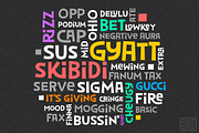 Dorky Laugh: a quirky fun font!, a Sans Serif Font by Missy Meyer (Thumbnail 5 of 8)