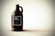 Growler Beer Bottle Mock-Up, a Household Mockup by TSOBG (Thumbnail 21 of 33)