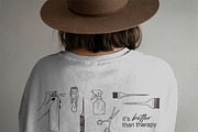 Salon & Barbershop Illustrations, a Work Illustration by Miriam Furniss Designs (Thumbnail 10 of 13)